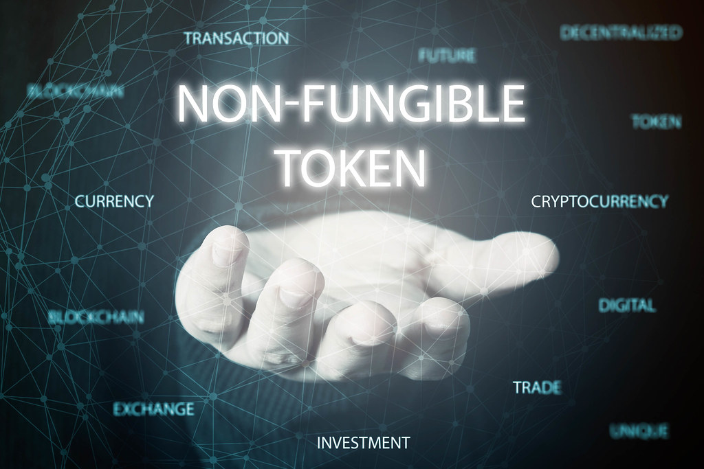 create non fungible tokens and hold it