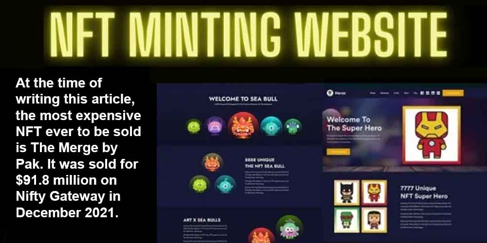 nft minting website