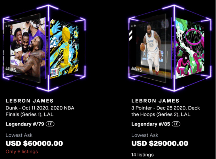 Legendary Lebron James Collectibles for sale