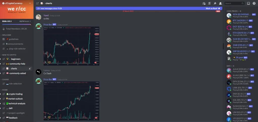R/cryptocurrency discord server