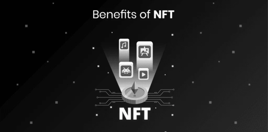 Illustration of the benefits of NFTs