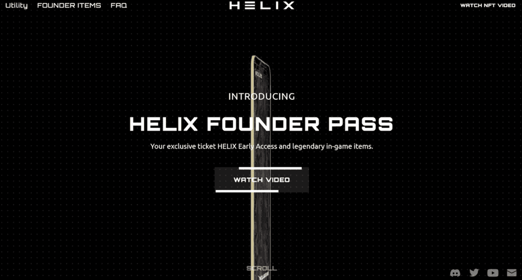 HELIX main page
