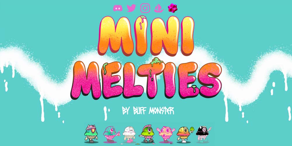 Mini Melties main page and several melties