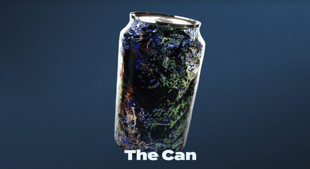 The Can artwork from Cocky