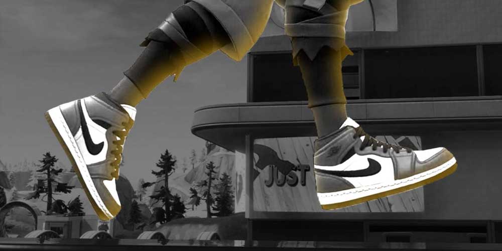 Virtual sneakers of Nike in the metaverse