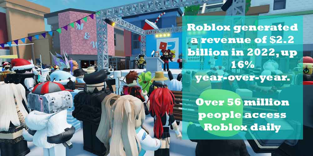 roblox generated a revenue