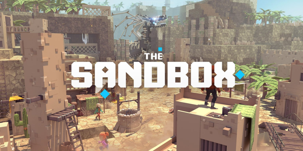 promotional picture from The Sandbox showing creation possibilities in the game